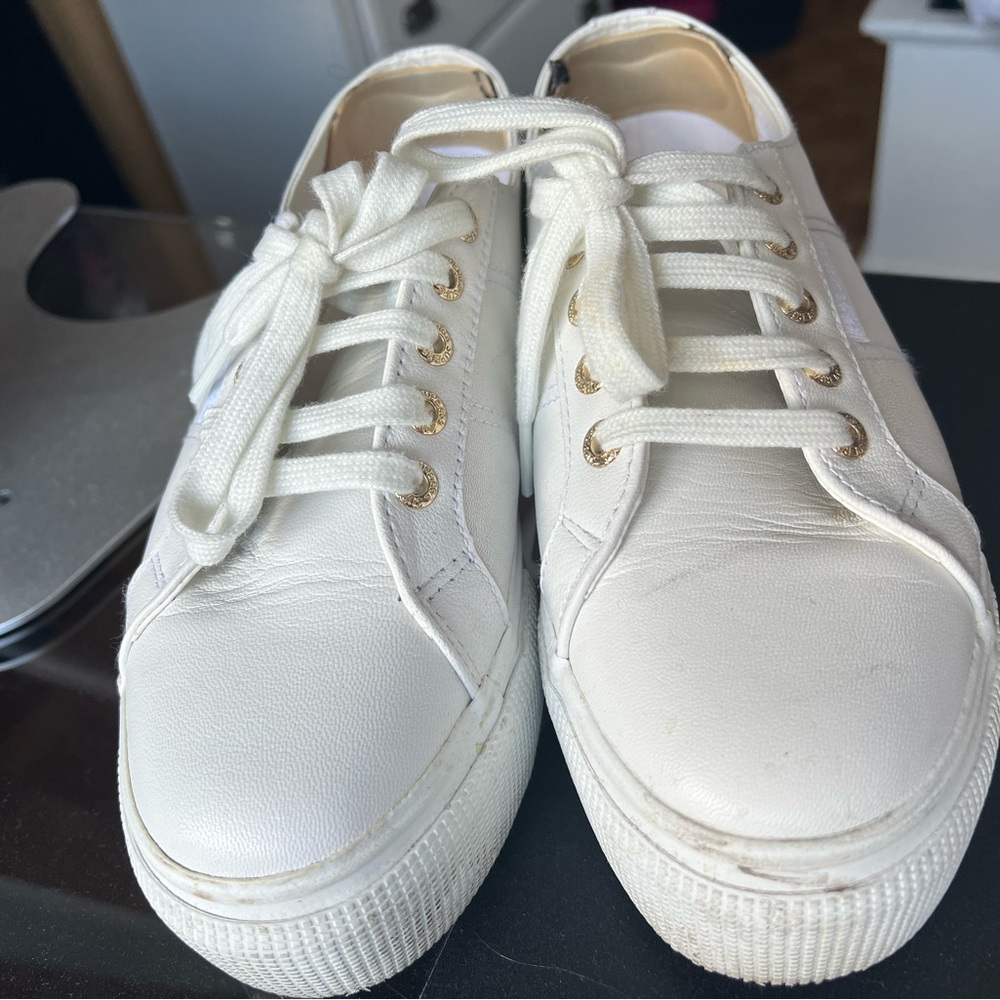 Superga 2790 Platform Sneakers - White leather